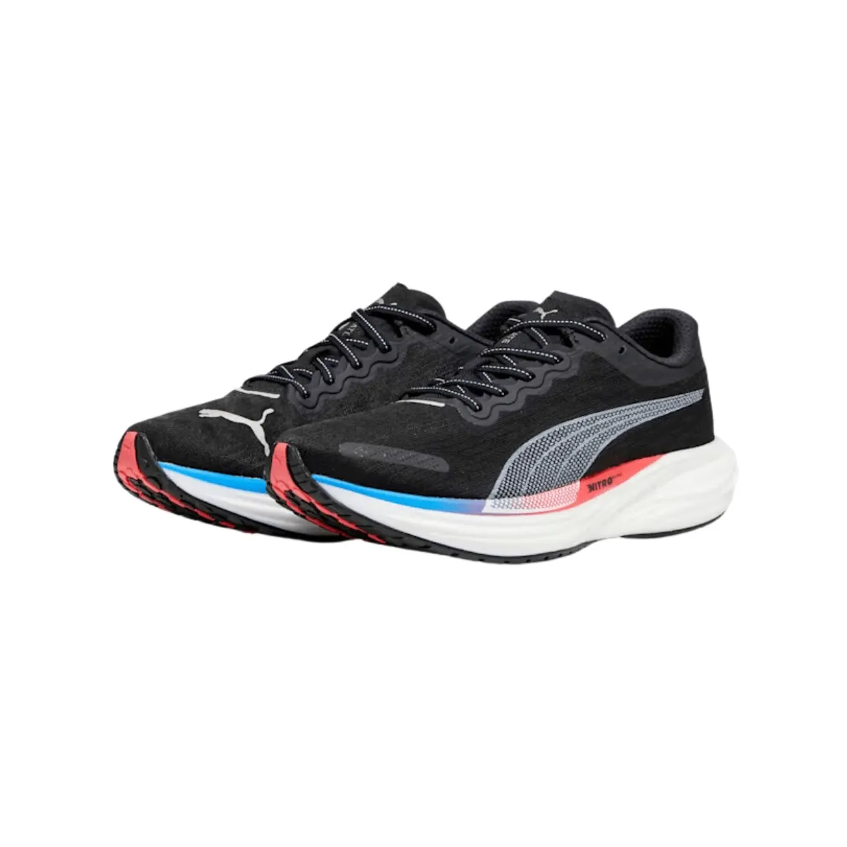 Puma Deviate Nitro 2 Shoes Black Blue Orange