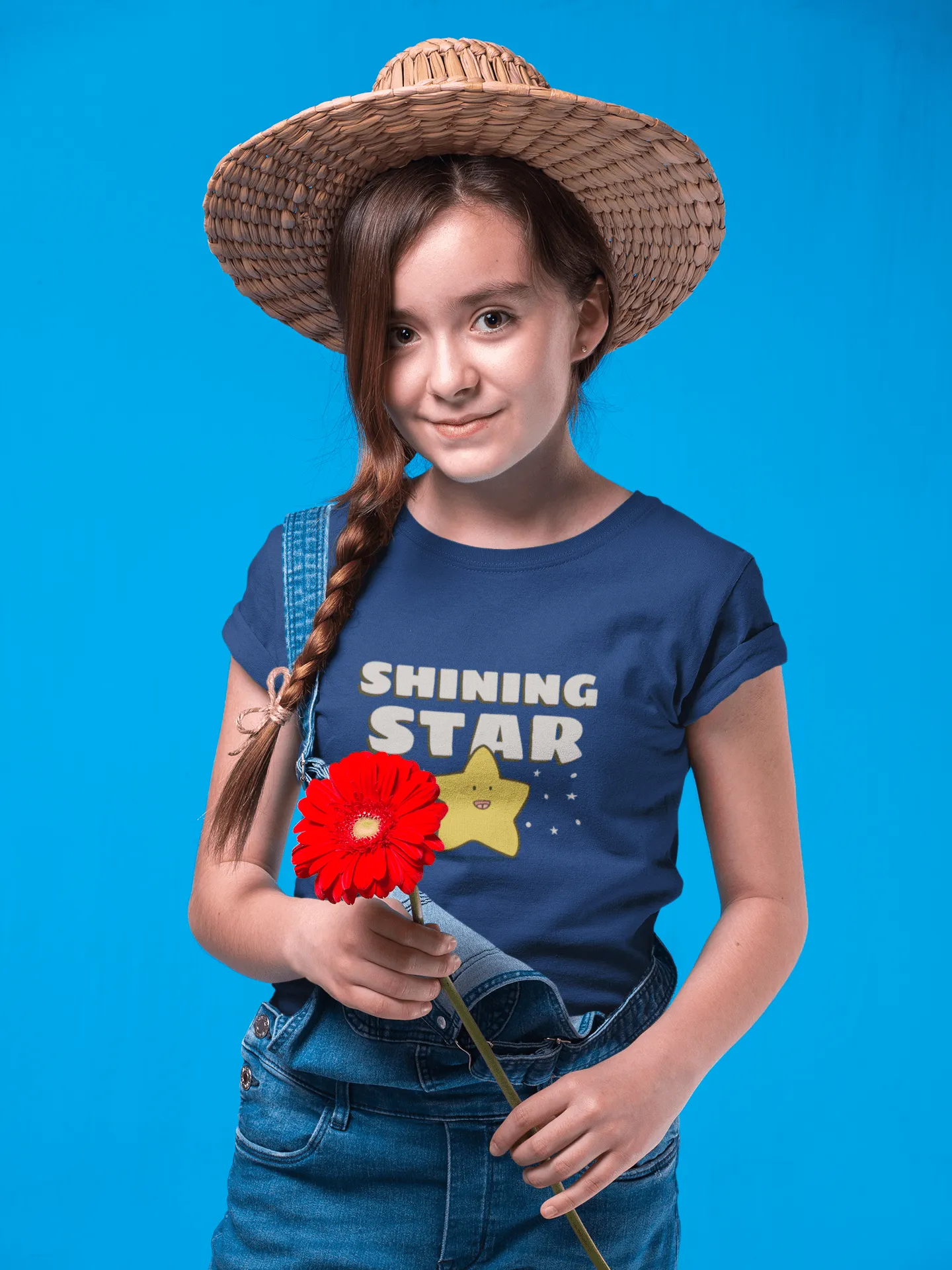 "SHINING STAR" KIDS HALF-SLEEVE T-SHIRT