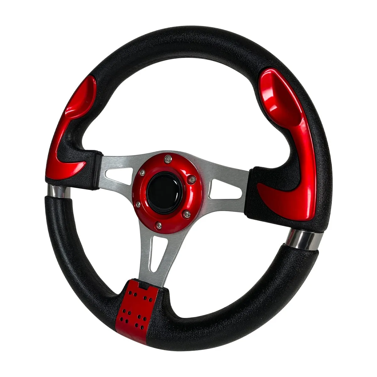 Red GTA1 Golf Cart Steering Wheel