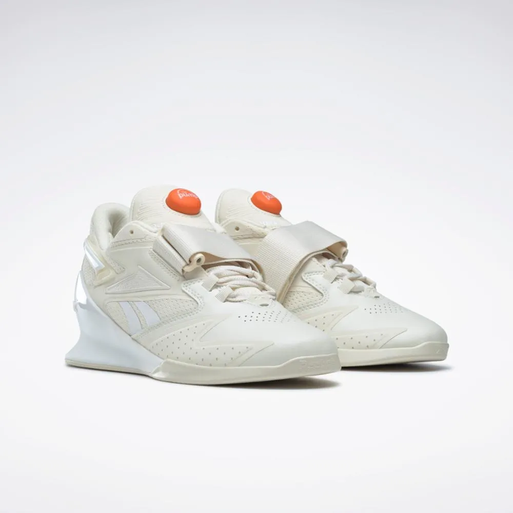 Reebok Footwear Women Legacy Lifter III Shoes CLAWHT/FTWWHT/SMAORA