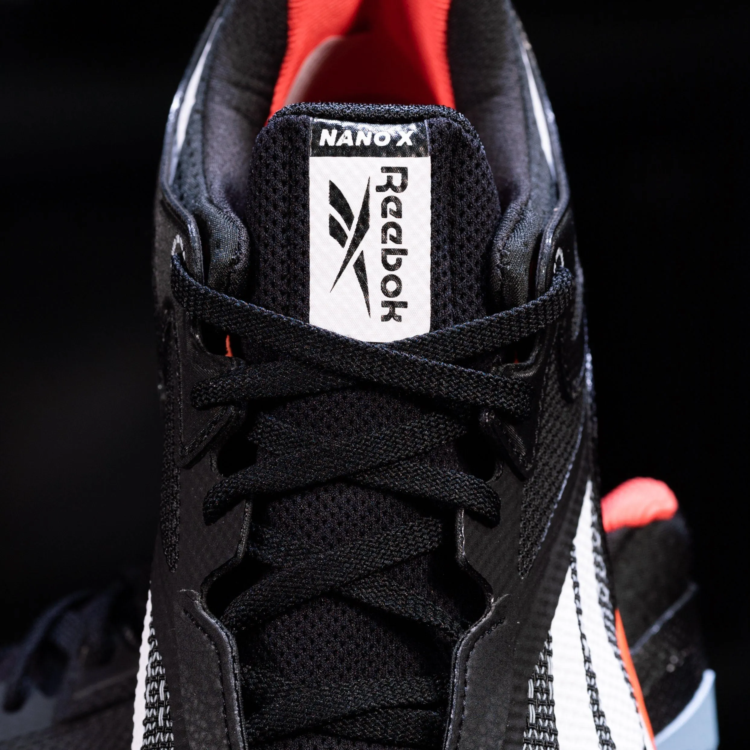 Reebok - Nano X - Men's - BLACK/WHITE/VIVID ORANGE