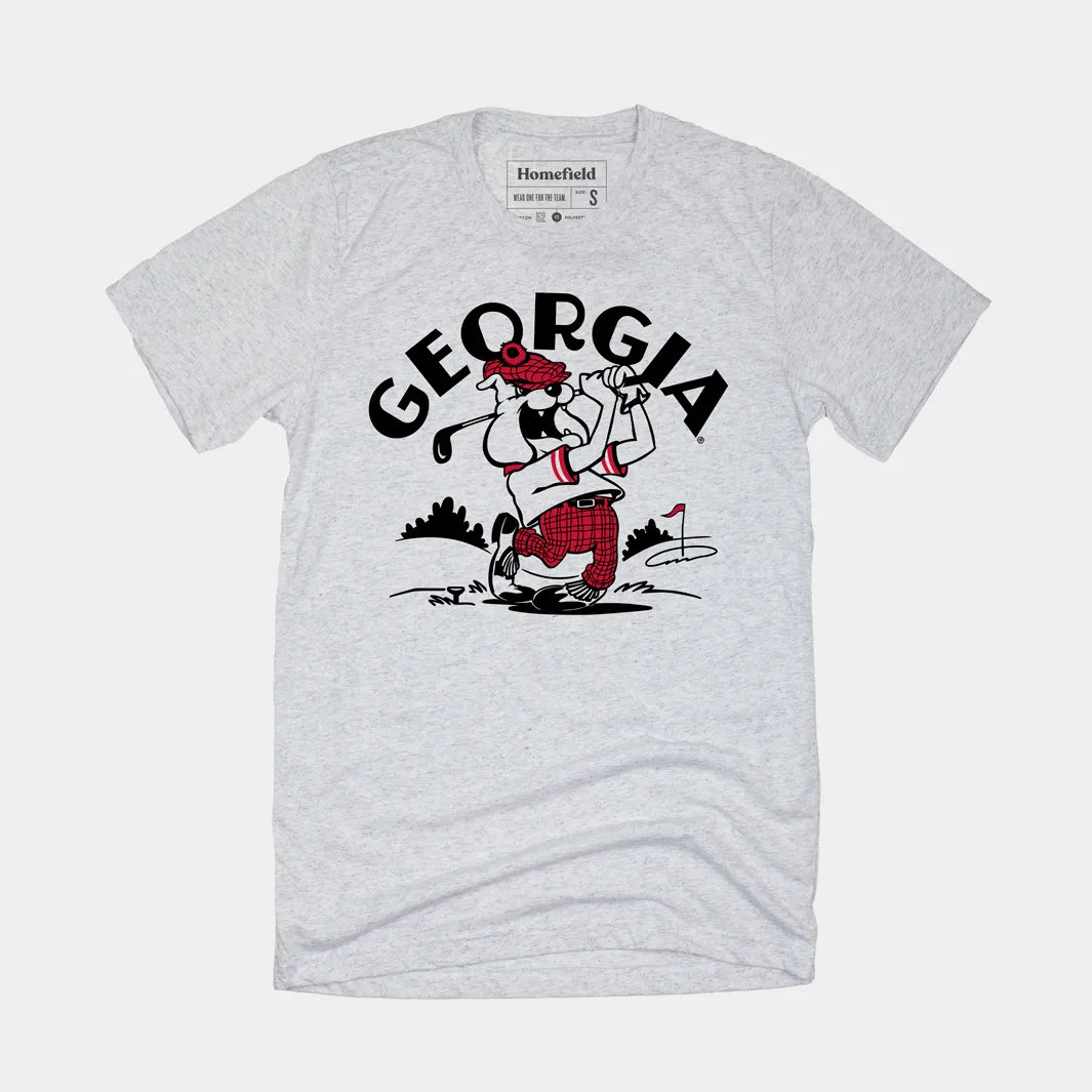 Retro Georgia Bulldogs Golf Tee