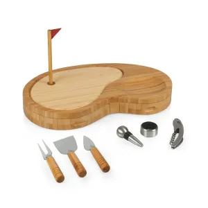 Sand Trap Golf Cheese Cutting Board & Tools Set