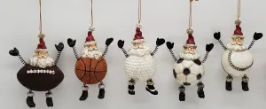 Santa Sport Collection Christmas Ornament