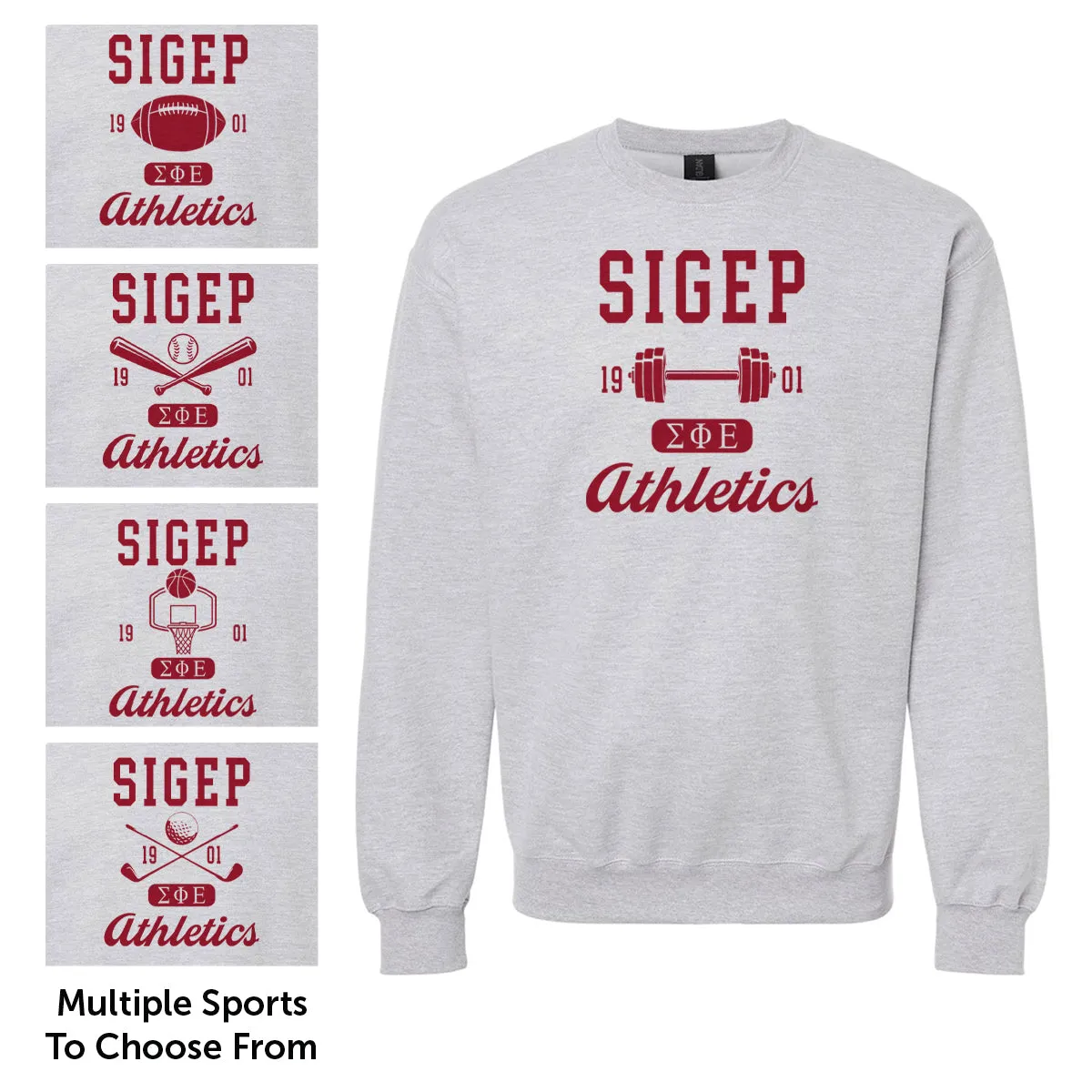 SigEp Athletic Crewneck