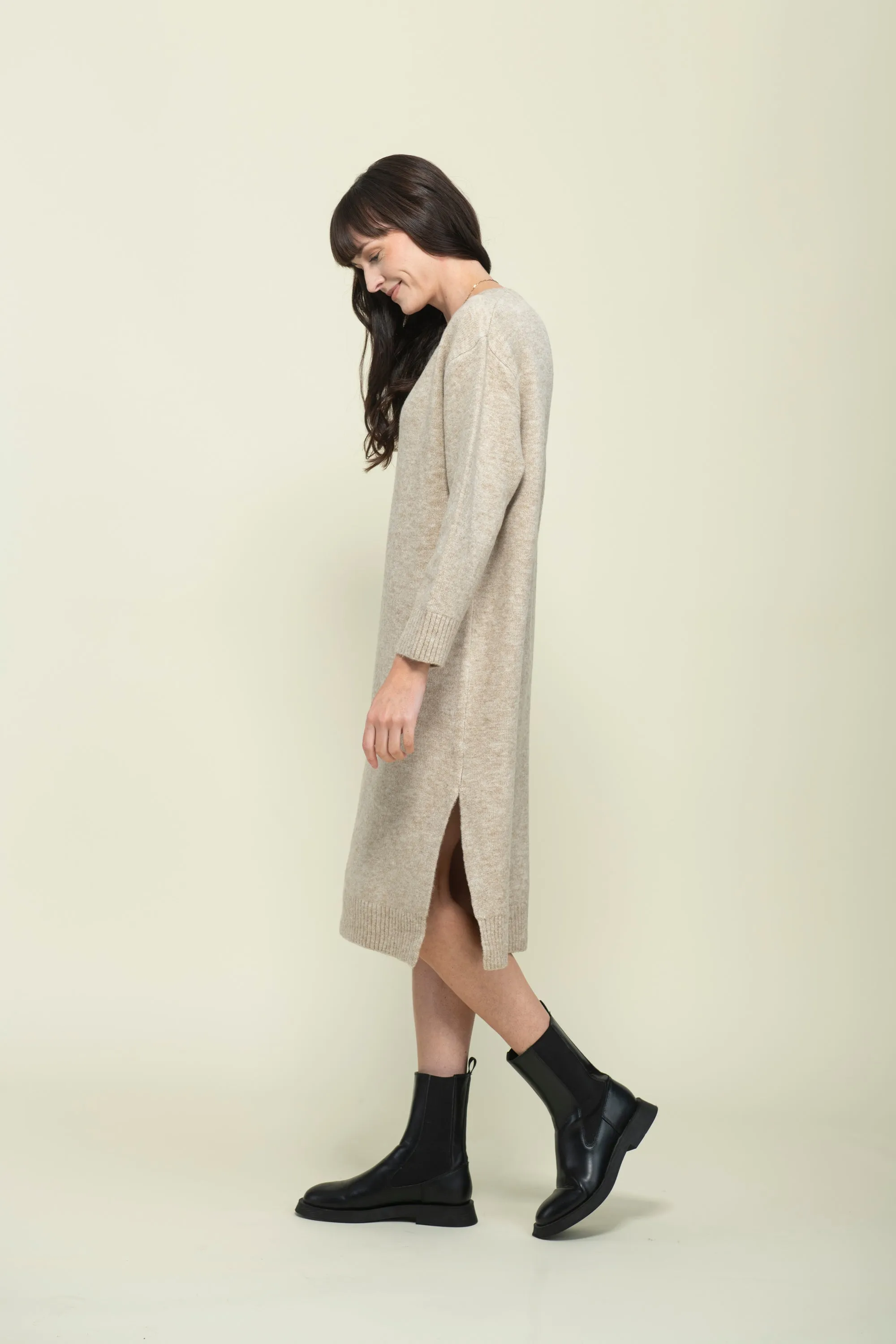 Sloane-Midi Sweater Dress