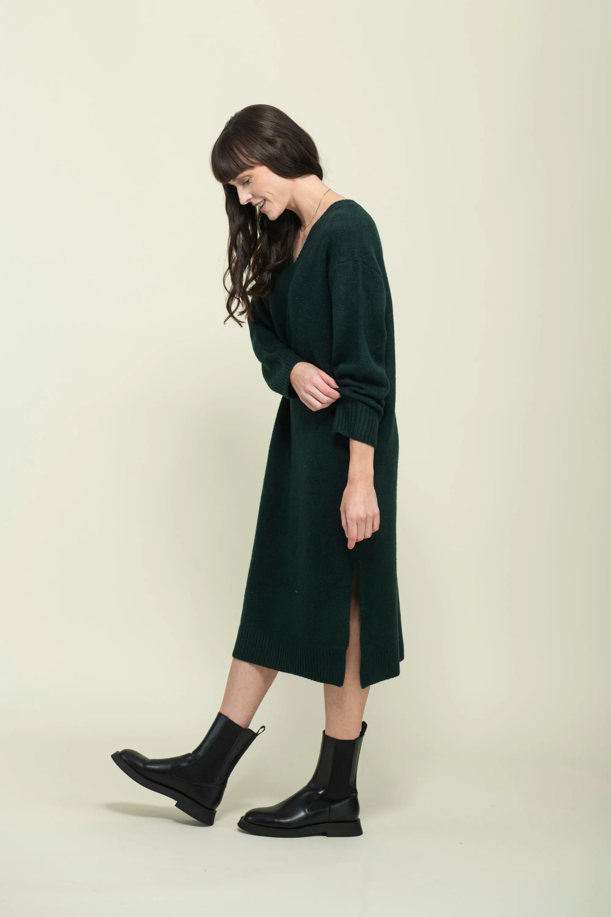 Sloane-Midi Sweater Dress