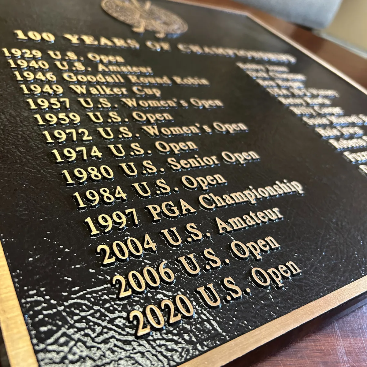 Sports Championships Plaque