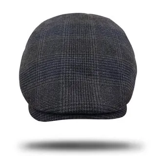 Stanton Glen Plaid Ivy Cap - Black