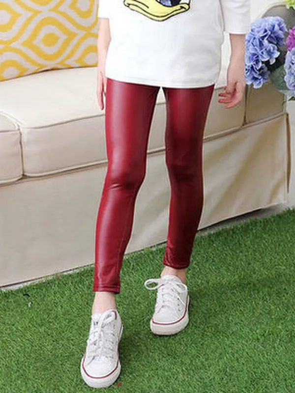 Streetwear Elite Vegan Leather Leggings