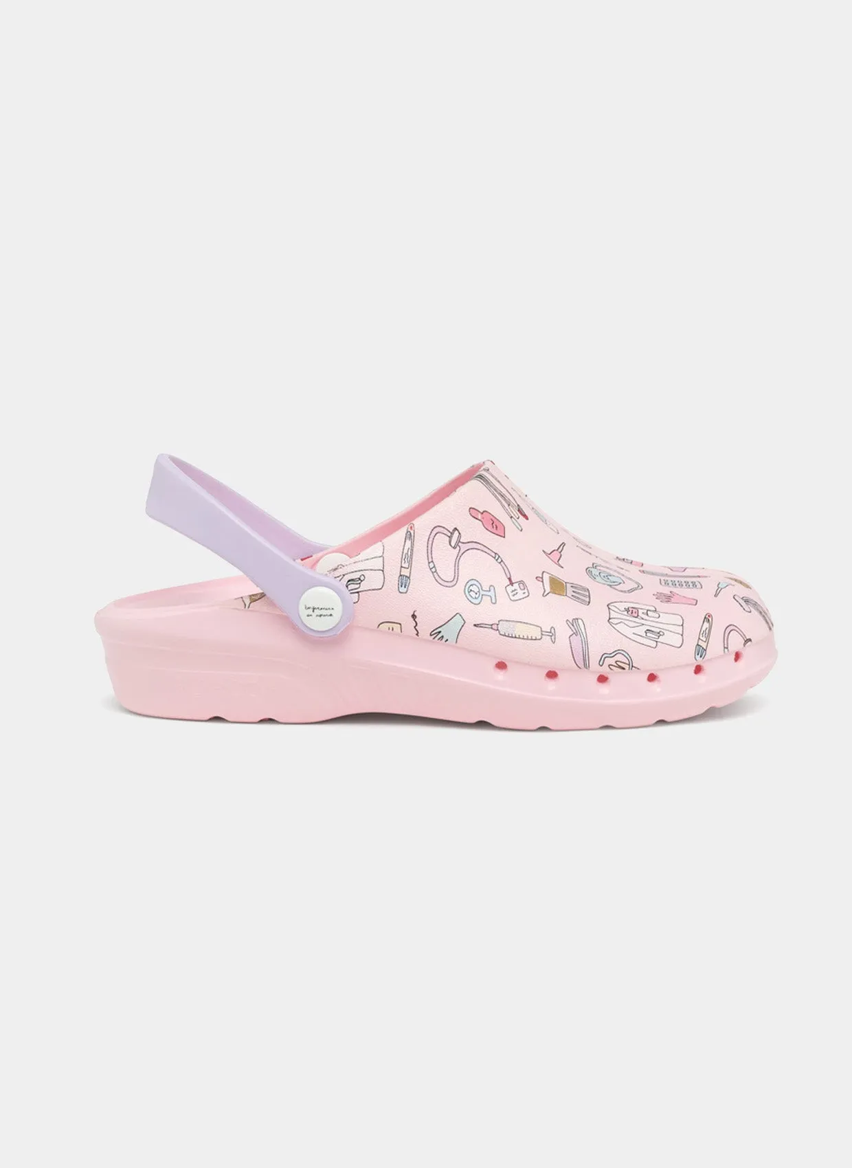 Suecos Oden Fusion Clogs - Rose