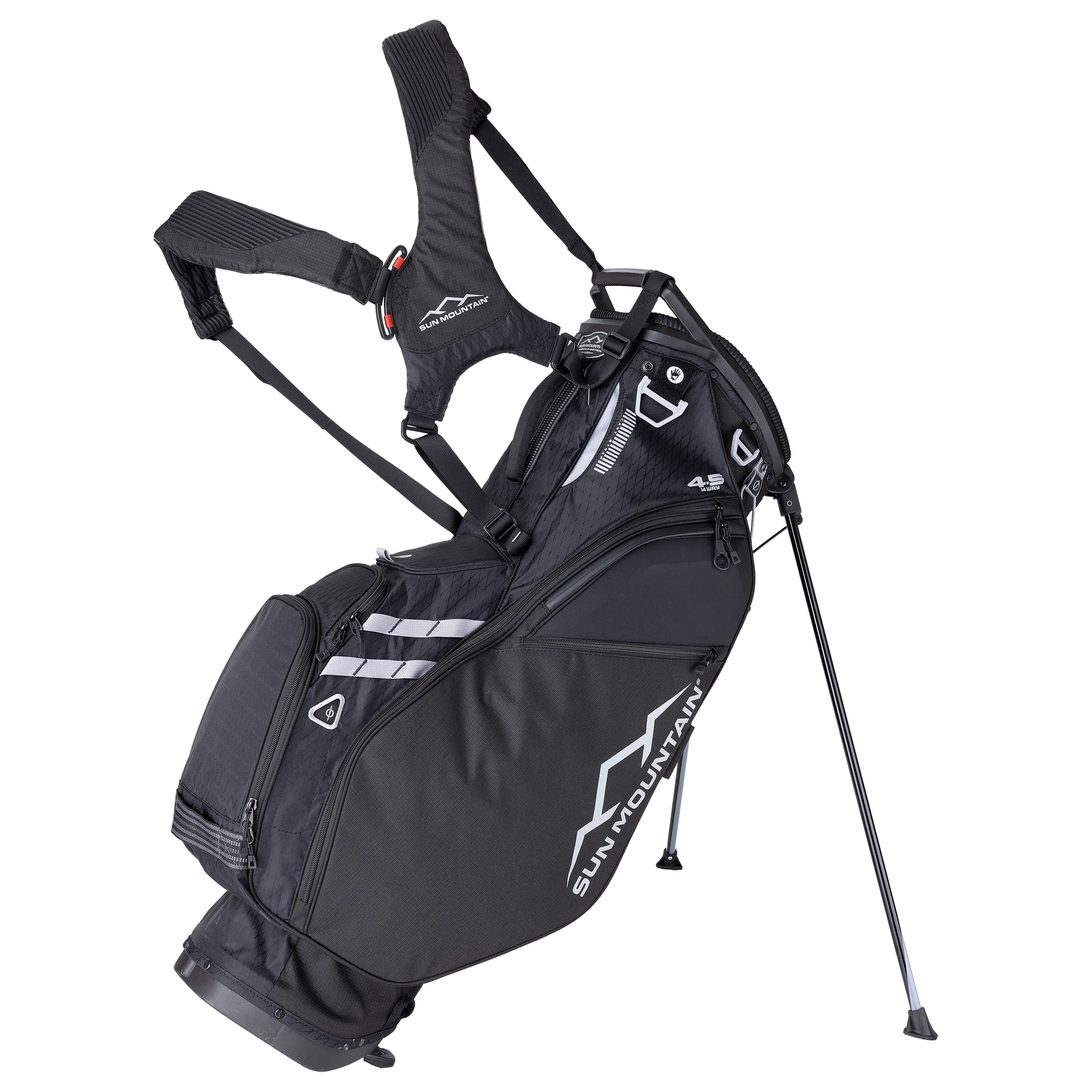 Sun Mountain 4.5LS 14-Way Stand Bag - Black