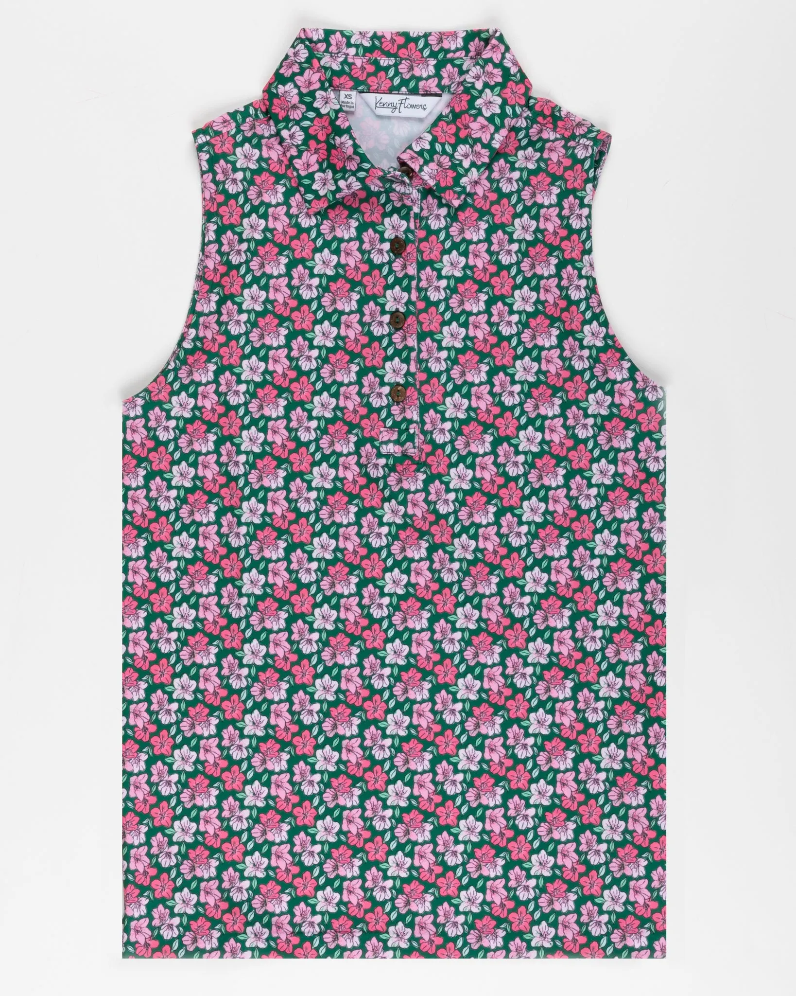 The Azaleas - Ladies Sleeveless Golf Polo