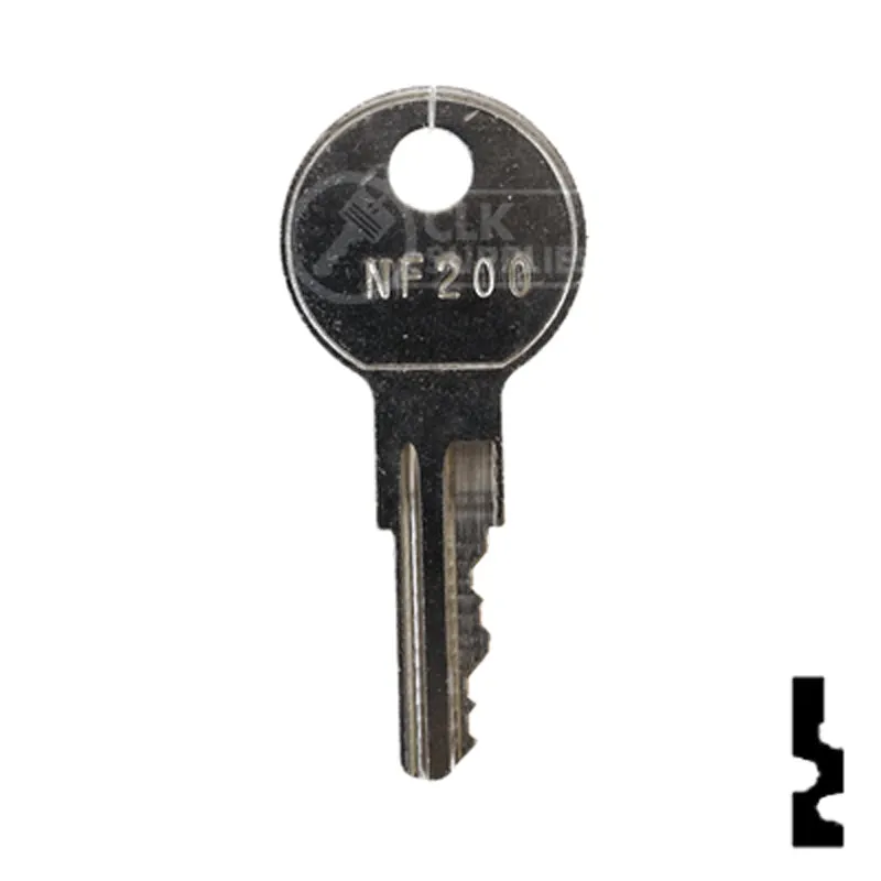 Uncut Equipment Key | Golf Cart | BD40