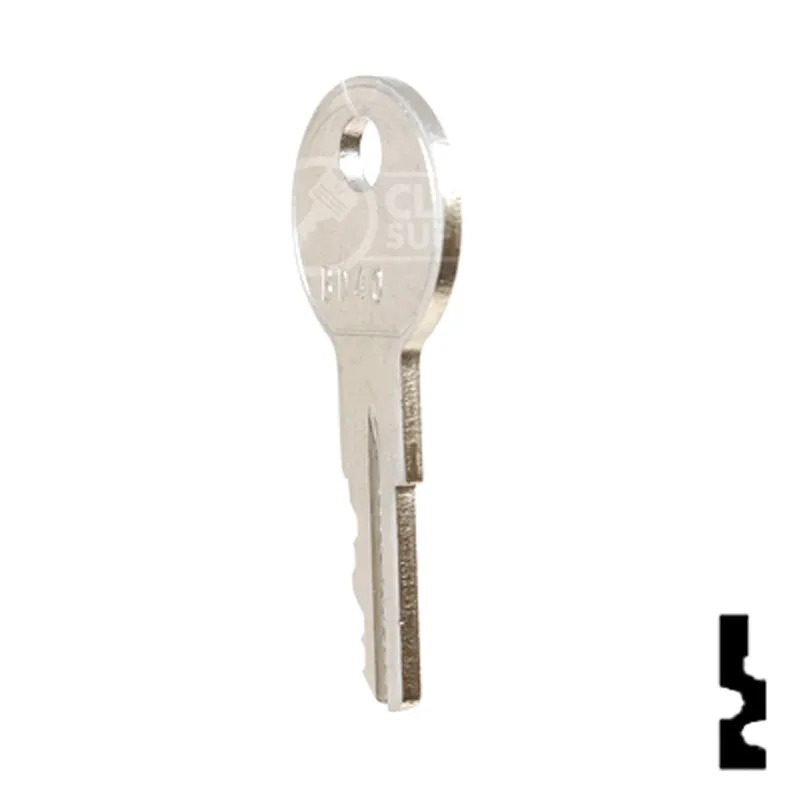 Uncut Equipment Key | Golf Cart | BD40