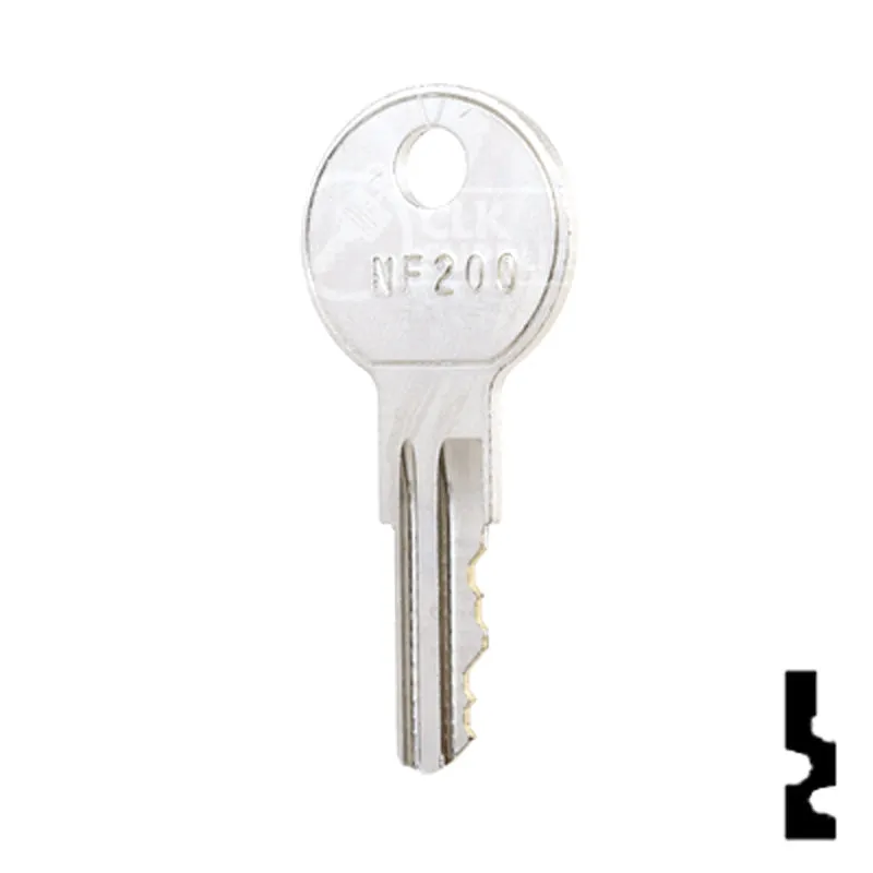 Uncut Equipment Key | Golf Cart | BD40