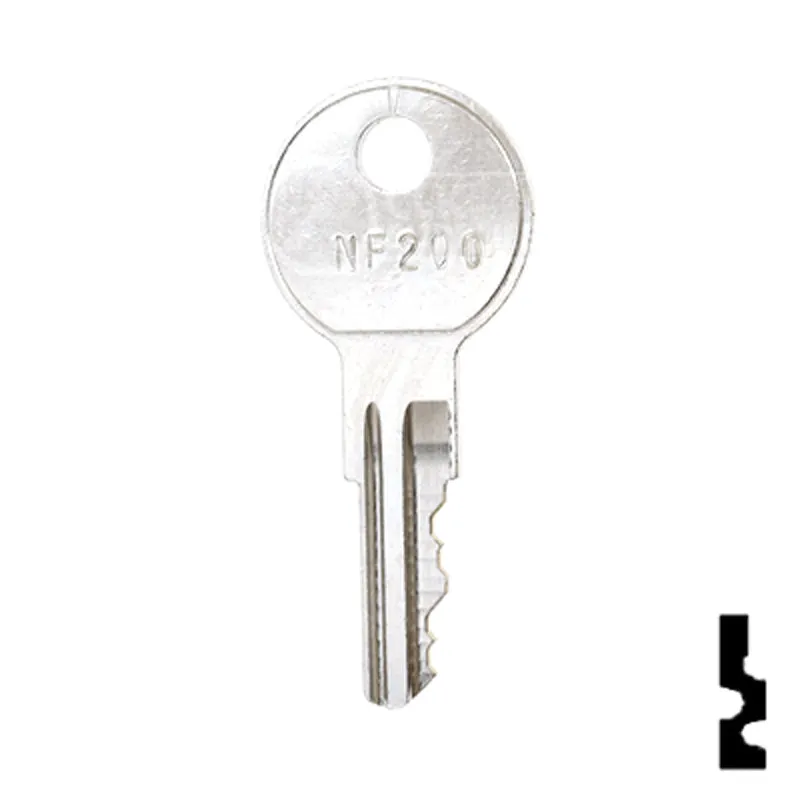 Uncut Equipment Key | Golf Cart | BD40