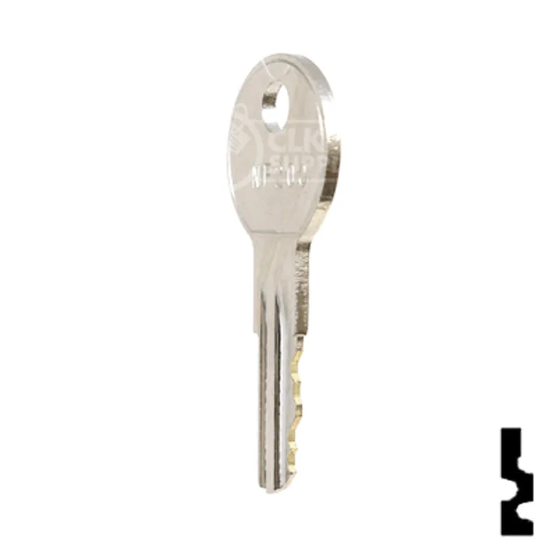 Uncut Equipment Key | Golf Cart | BD40