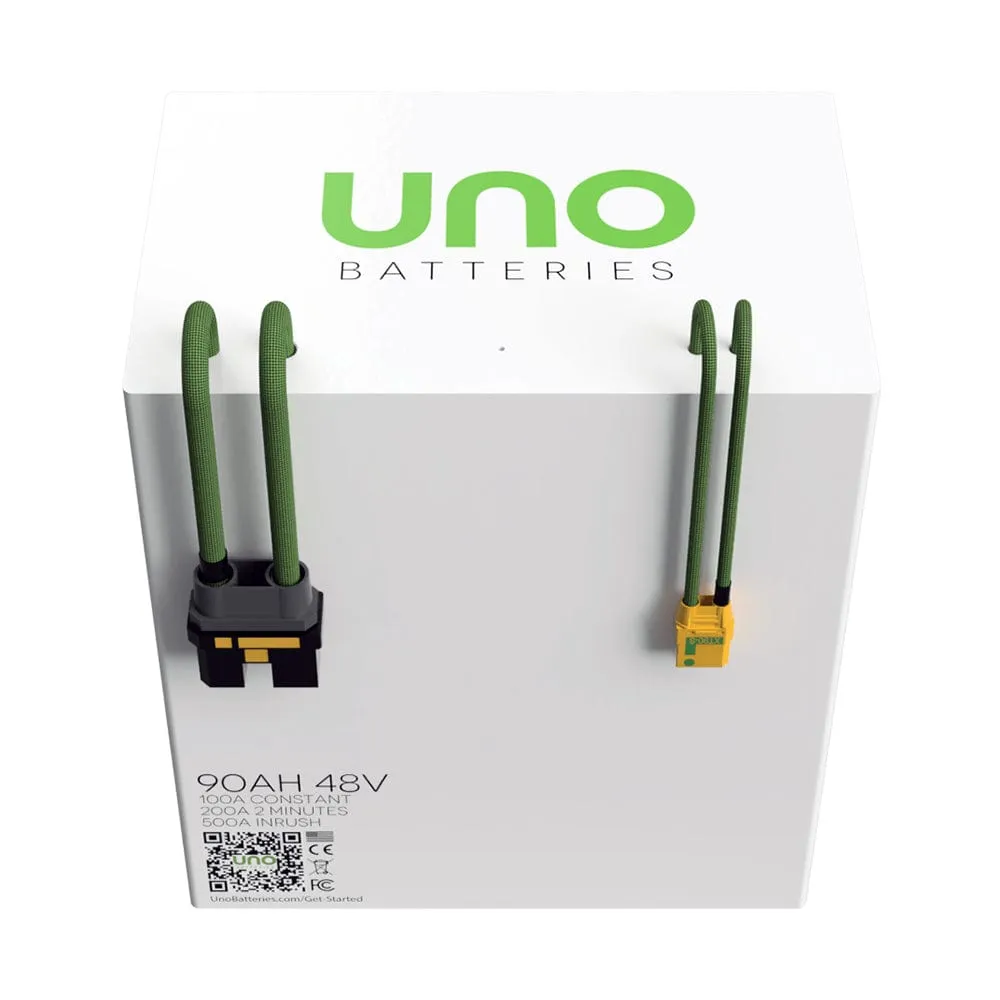 UNO™ DUO Golf Cart 180ah Lithium Hybrid Battery / Charger Bundle