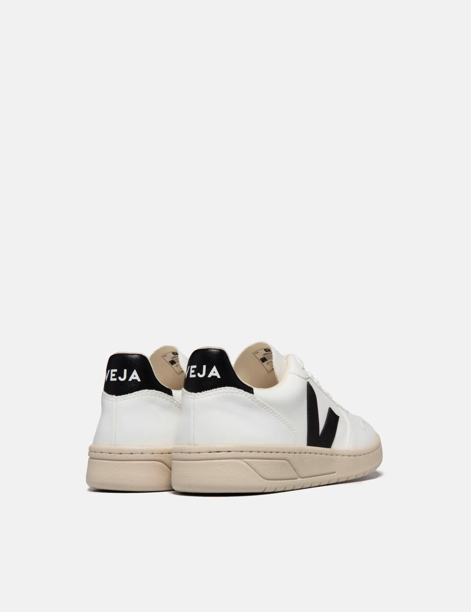 Veja V-10 CWL Trainers - White/Black