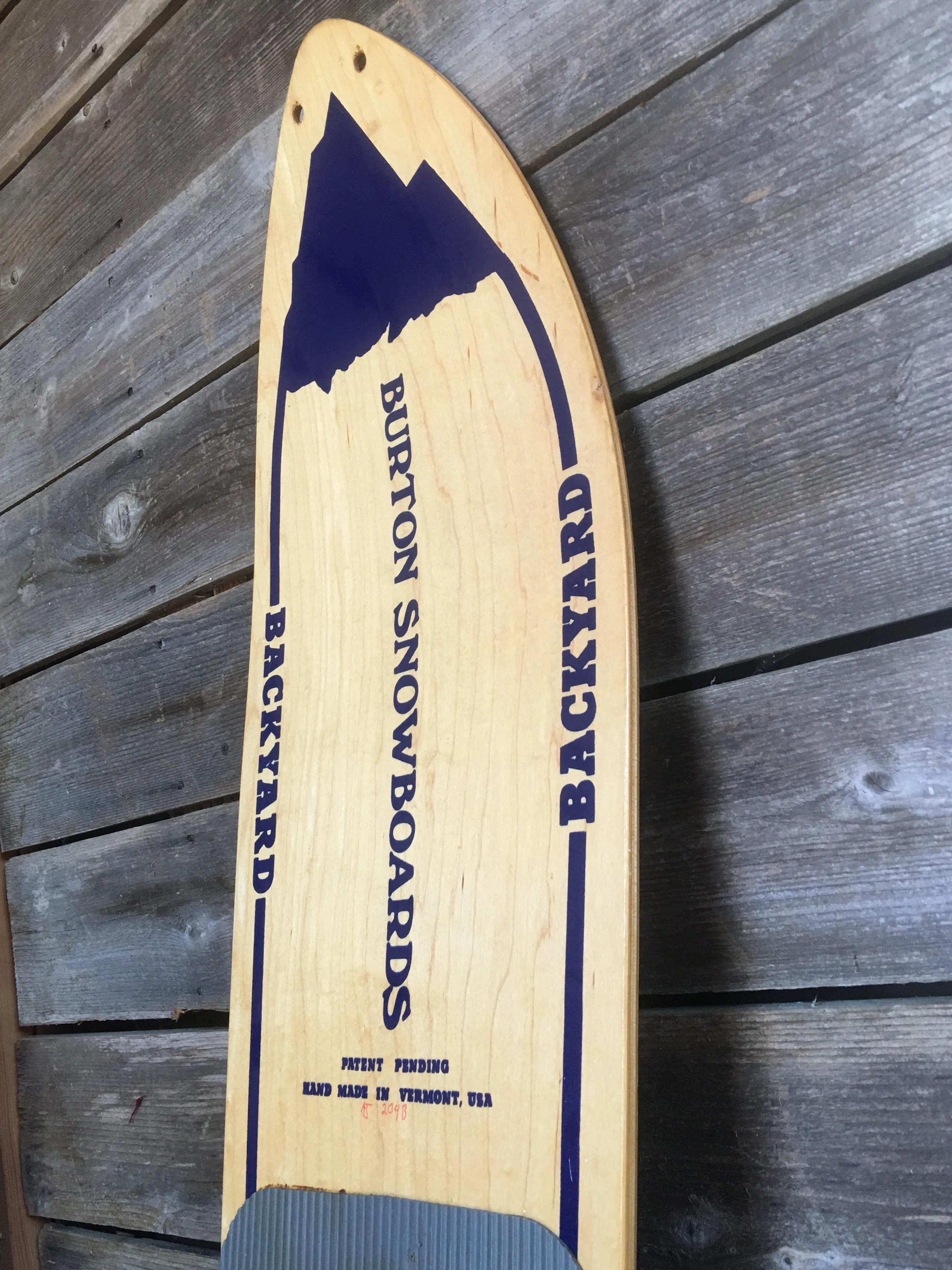 Vintage Burton Backyard Snowboard