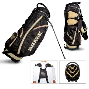 Wake Forest Demon Deacons Team Golf Fairway Light 14-Way Top Golf Club Stand Bag