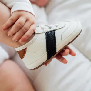 White and Black Love Bug Sneaker