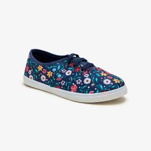 Women's Floral Print Sneakers