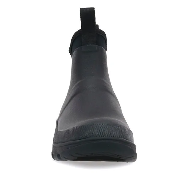 Women's Neoprene Ankle Rain Boot - Black