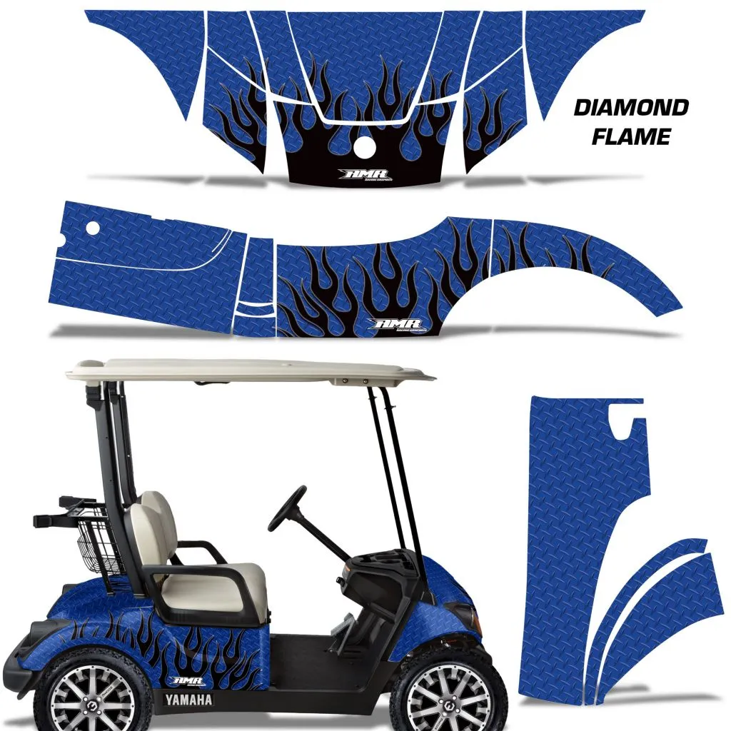 Yamaha Golf Cart Graphics (2007-2016)