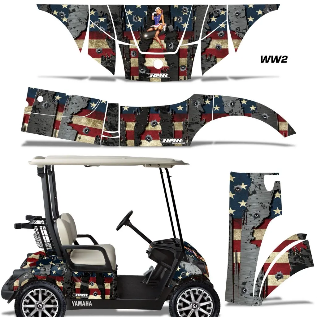 Yamaha Golf Cart Graphics (2007-2016)