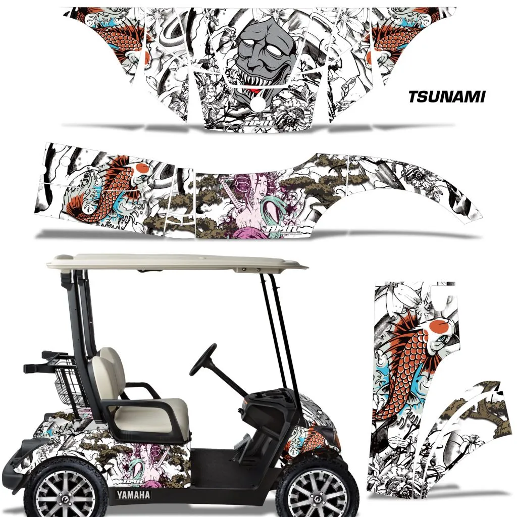 Yamaha Golf Cart Graphics (2007-2016)