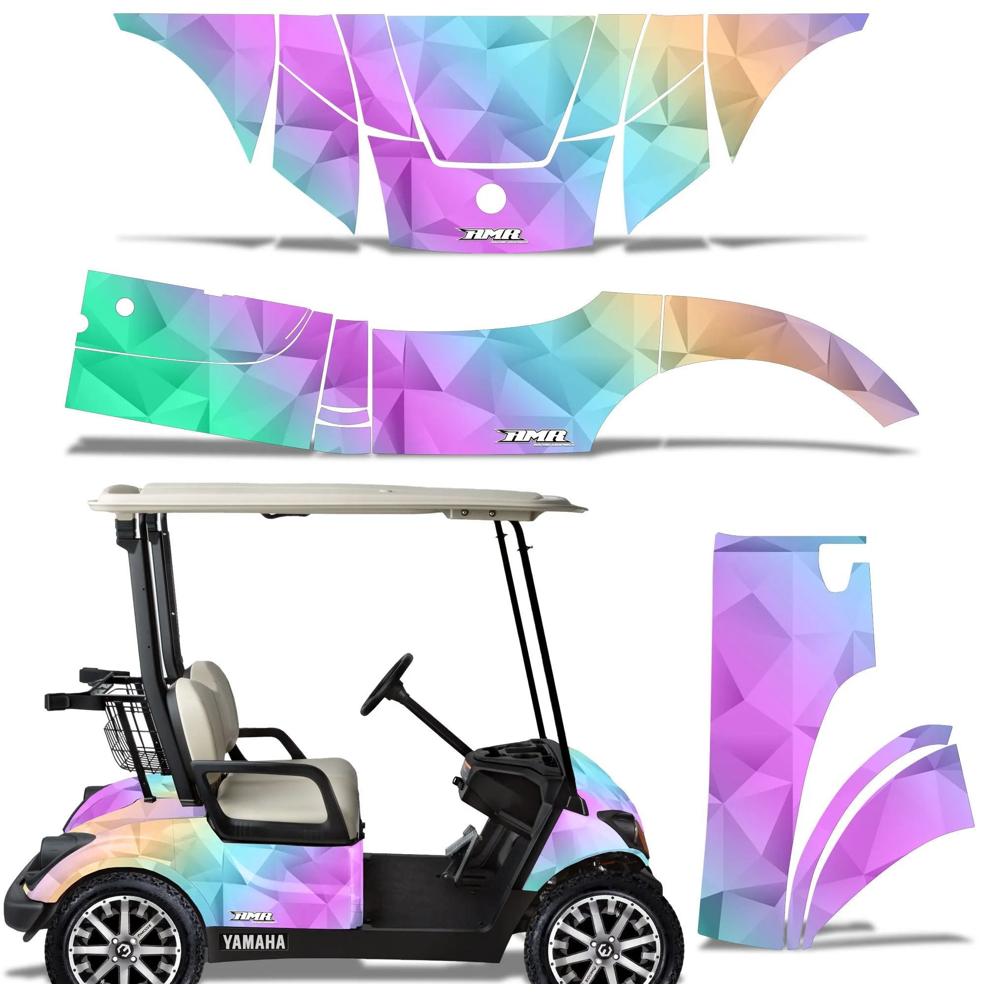 Yamaha Golf Cart Graphics (2007-2016)