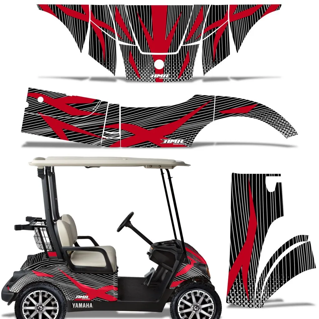 Yamaha Golf Cart Graphics (2007-2016)