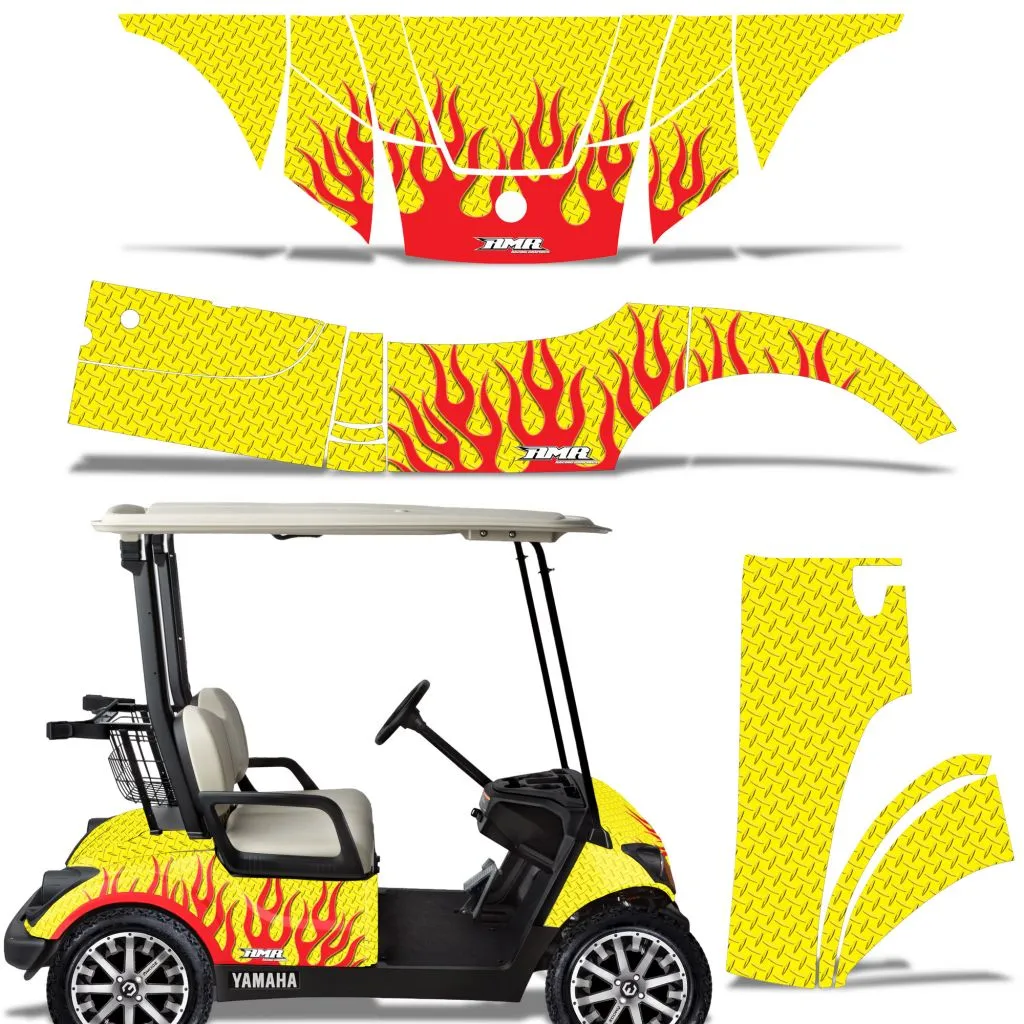 Yamaha Golf Cart Graphics (2007-2016)