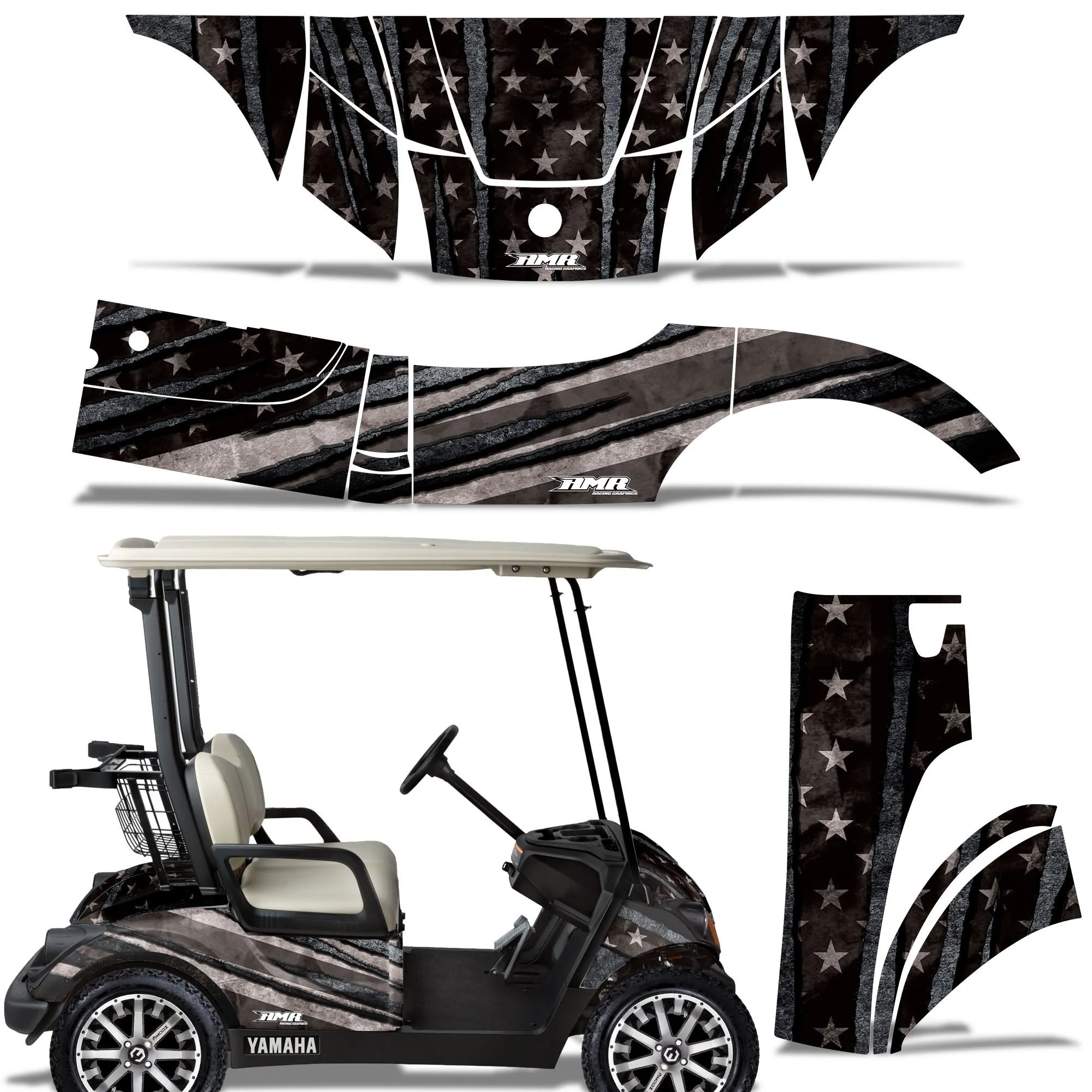 Yamaha Golf Cart Graphics (2007-2016)