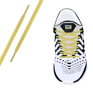 Yellow Oval Athletic Lace