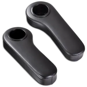 Yescom 2pcs Universal Armrests w/ Cup Holder for Golf Cart Rear Seats