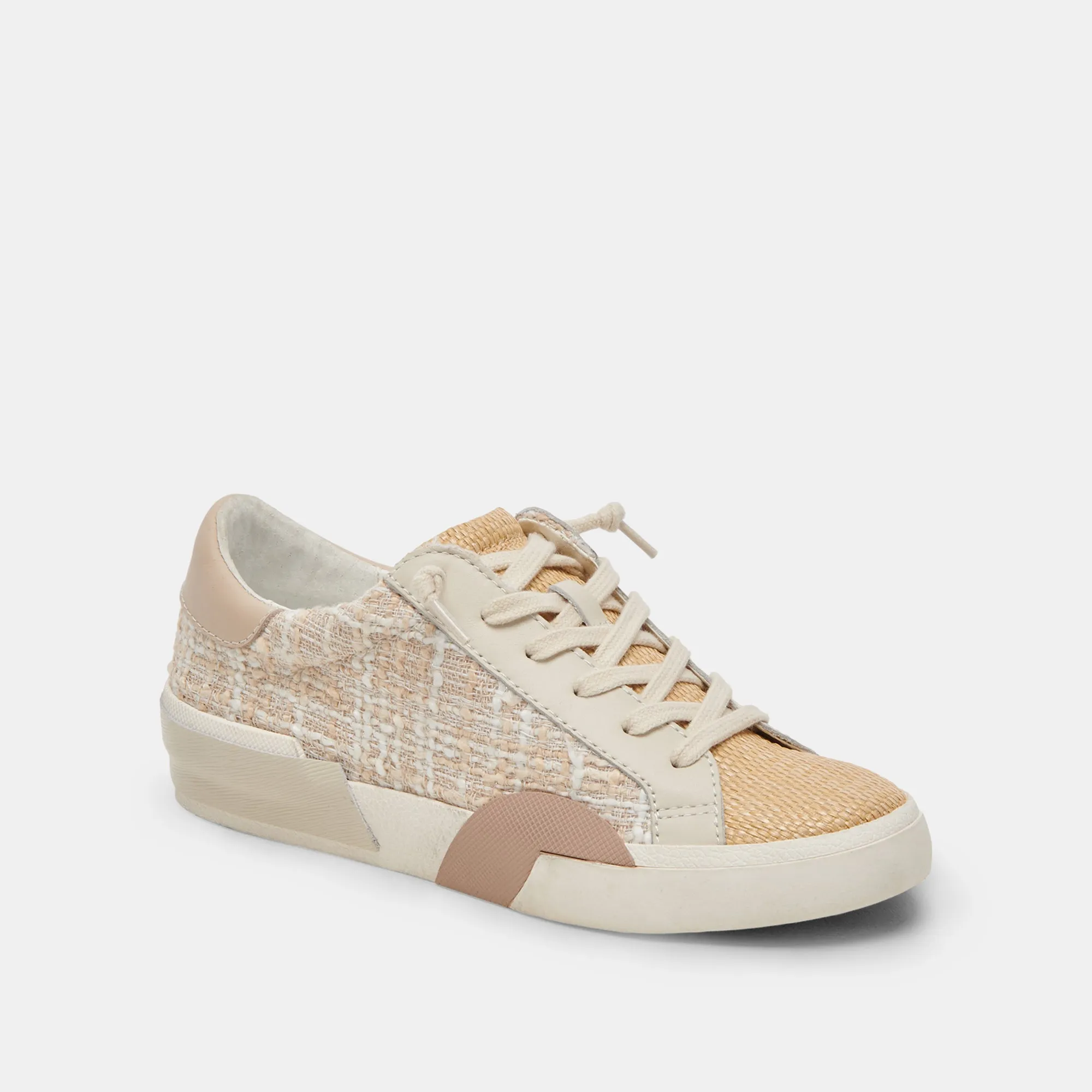 ZINA SNEAKERS BEIGE MULTI WOVEN